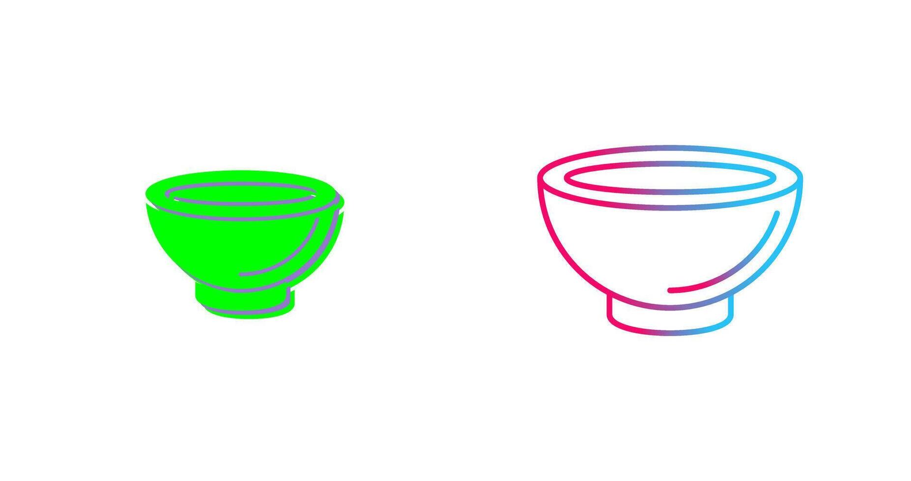 Bowl Icon Design vector