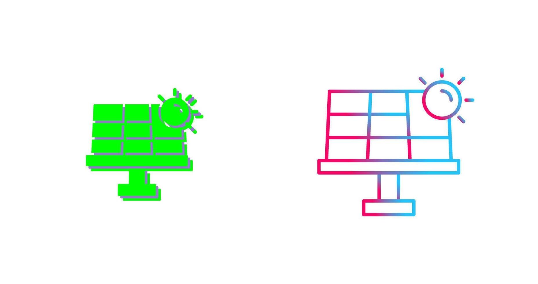 Solar Energy Icon Design vector