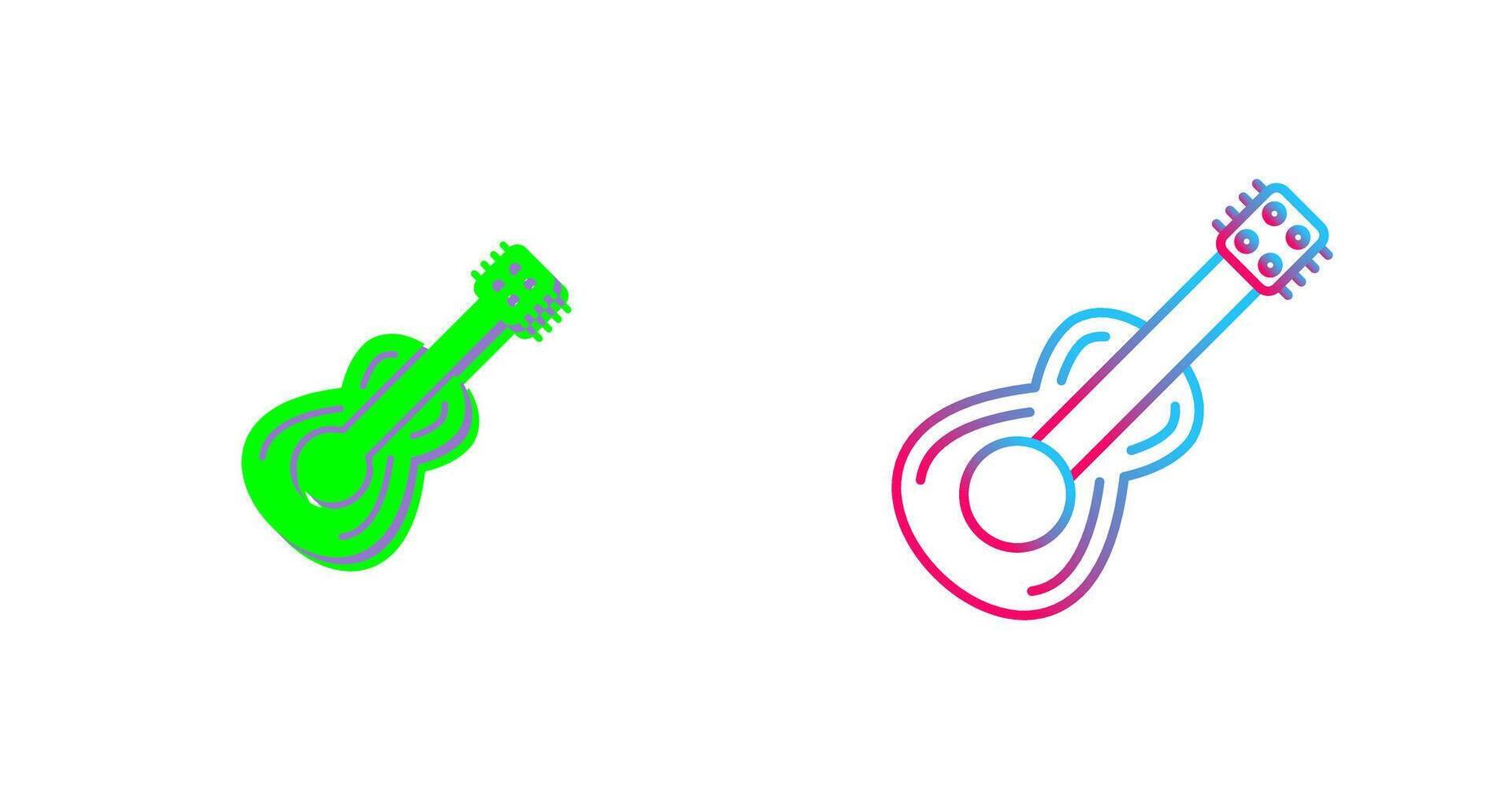 Guitar Icon Design vector