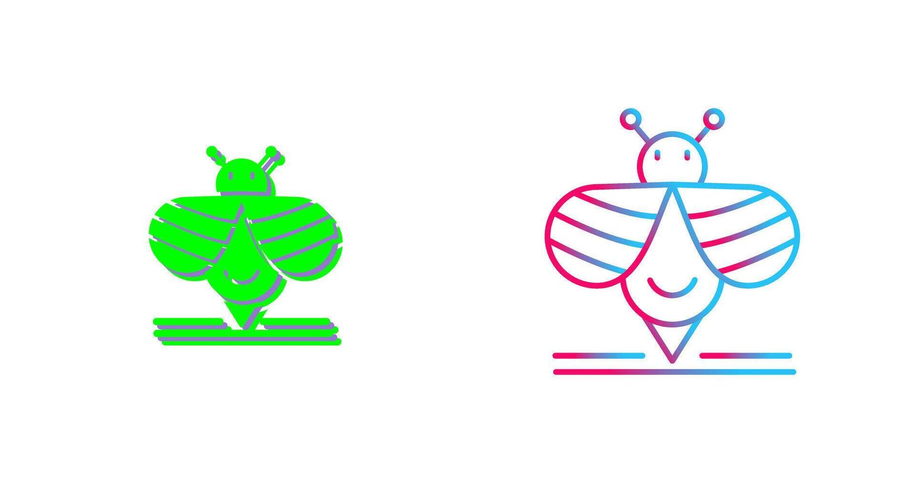 Bee Icon Design vector