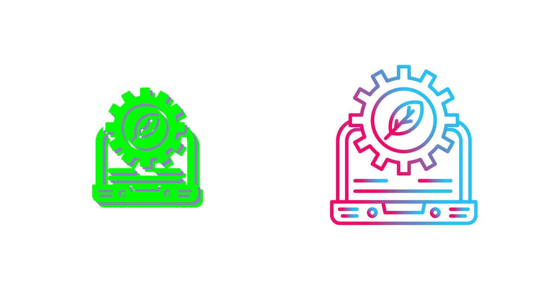 Setting Icon Design vector