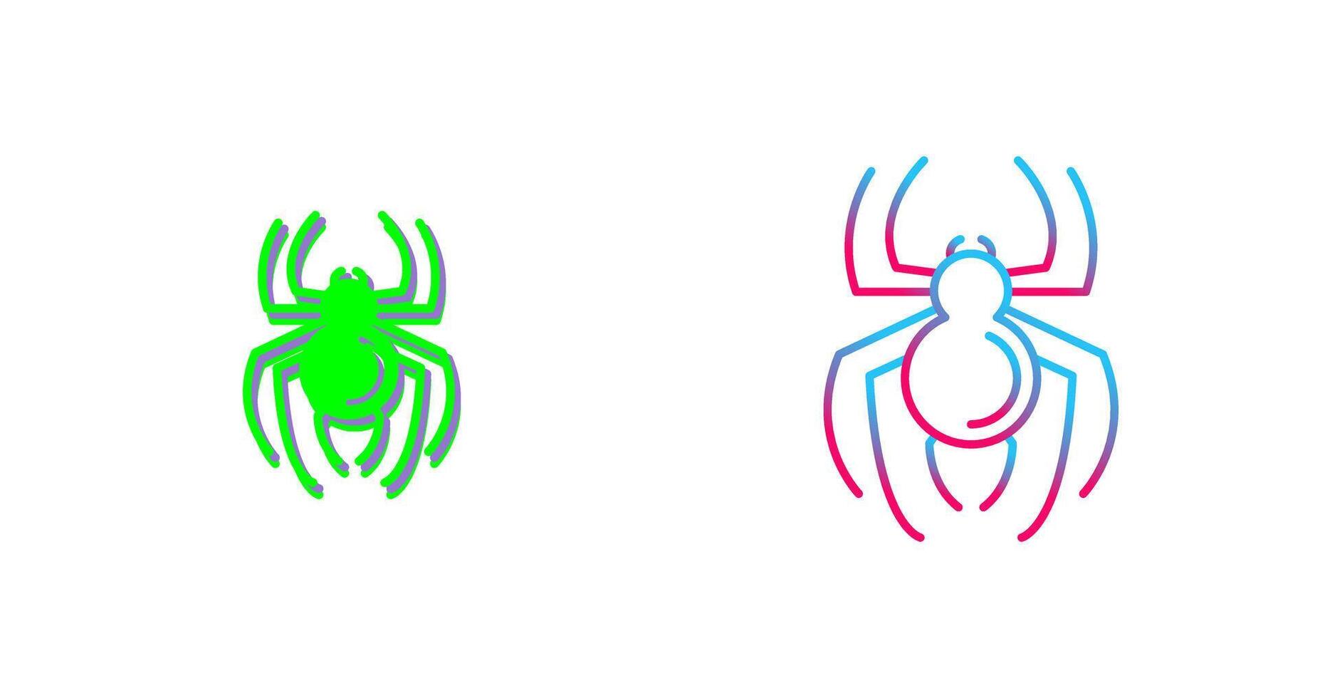 Spider Icon Design vector