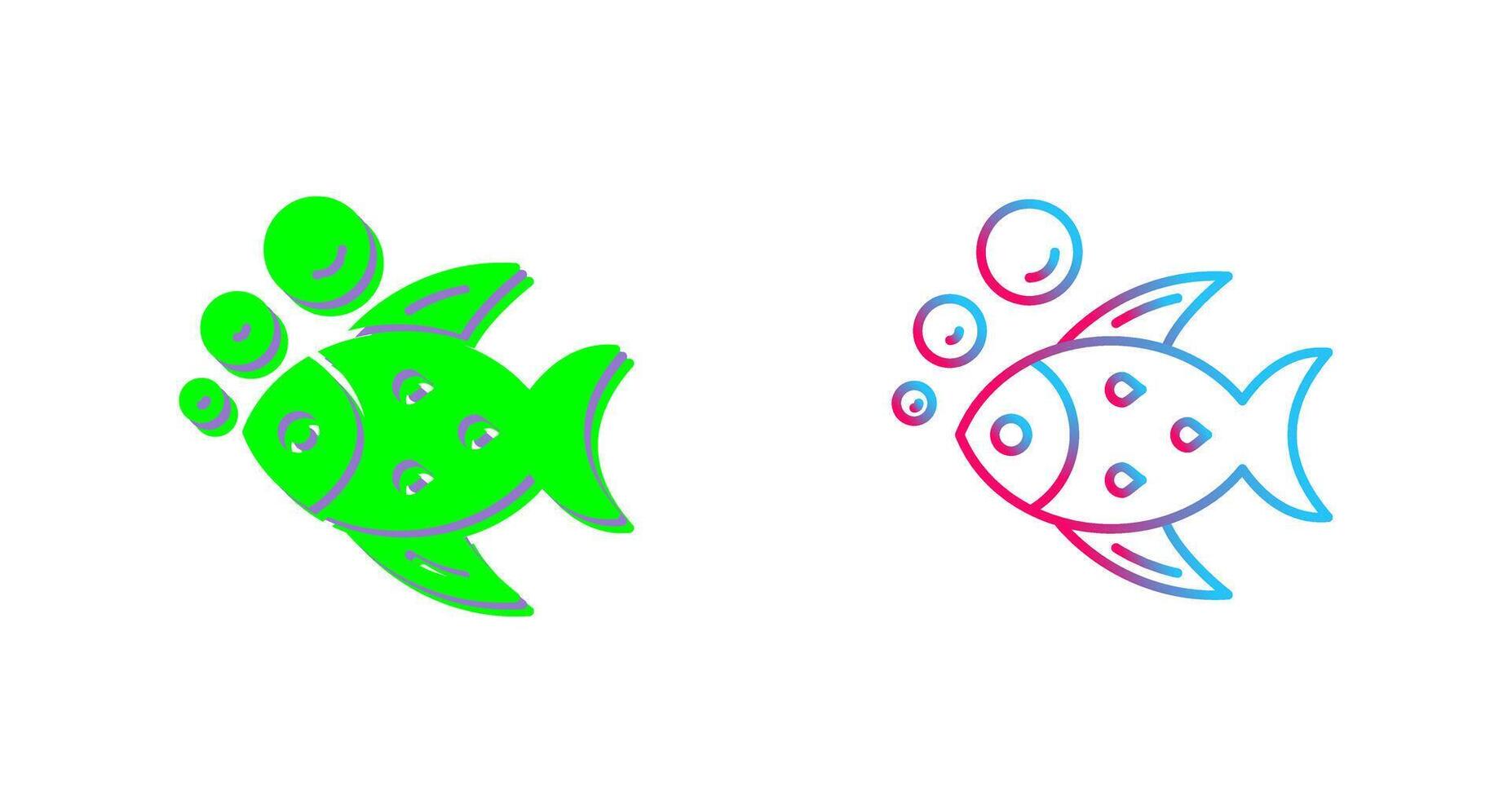 Fish Icon Design vector