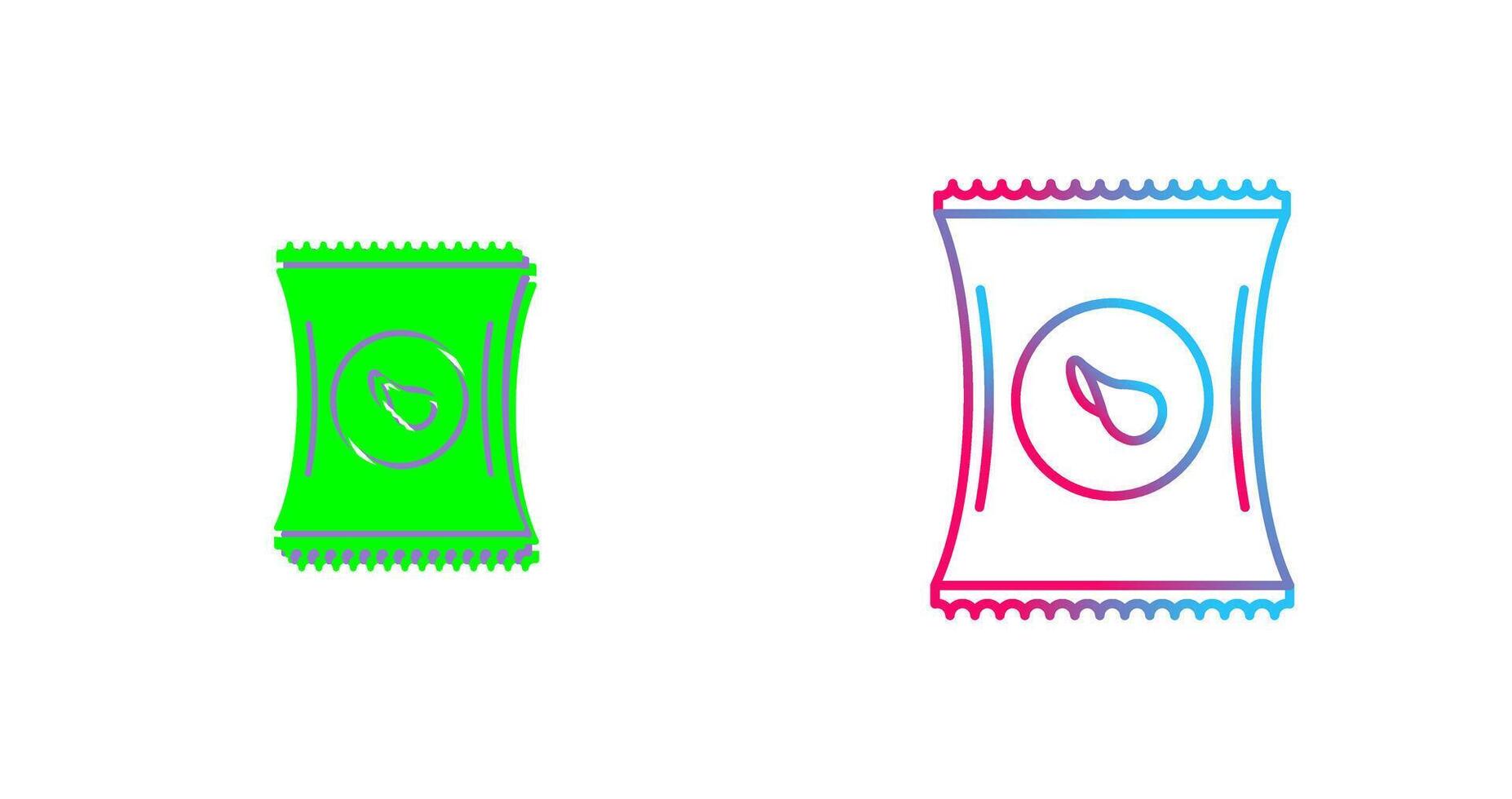 Chips Icon Design vector