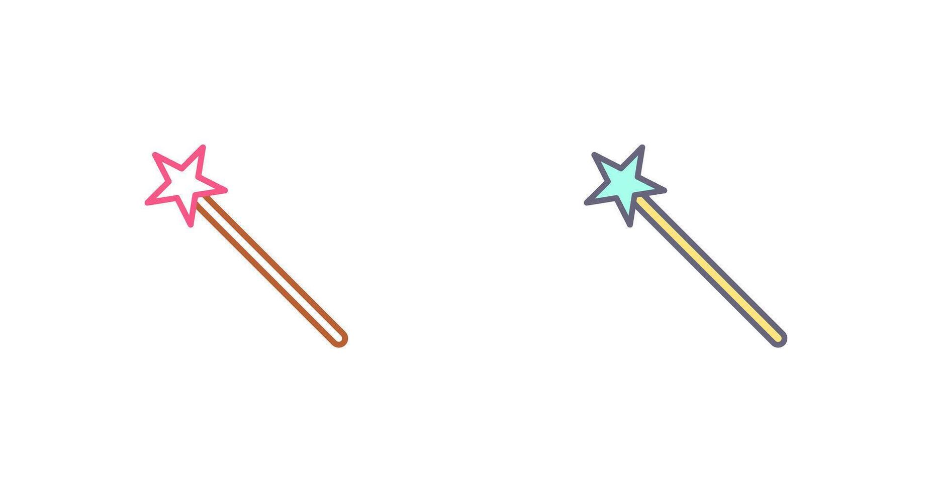Unique Magic Icon Design vector