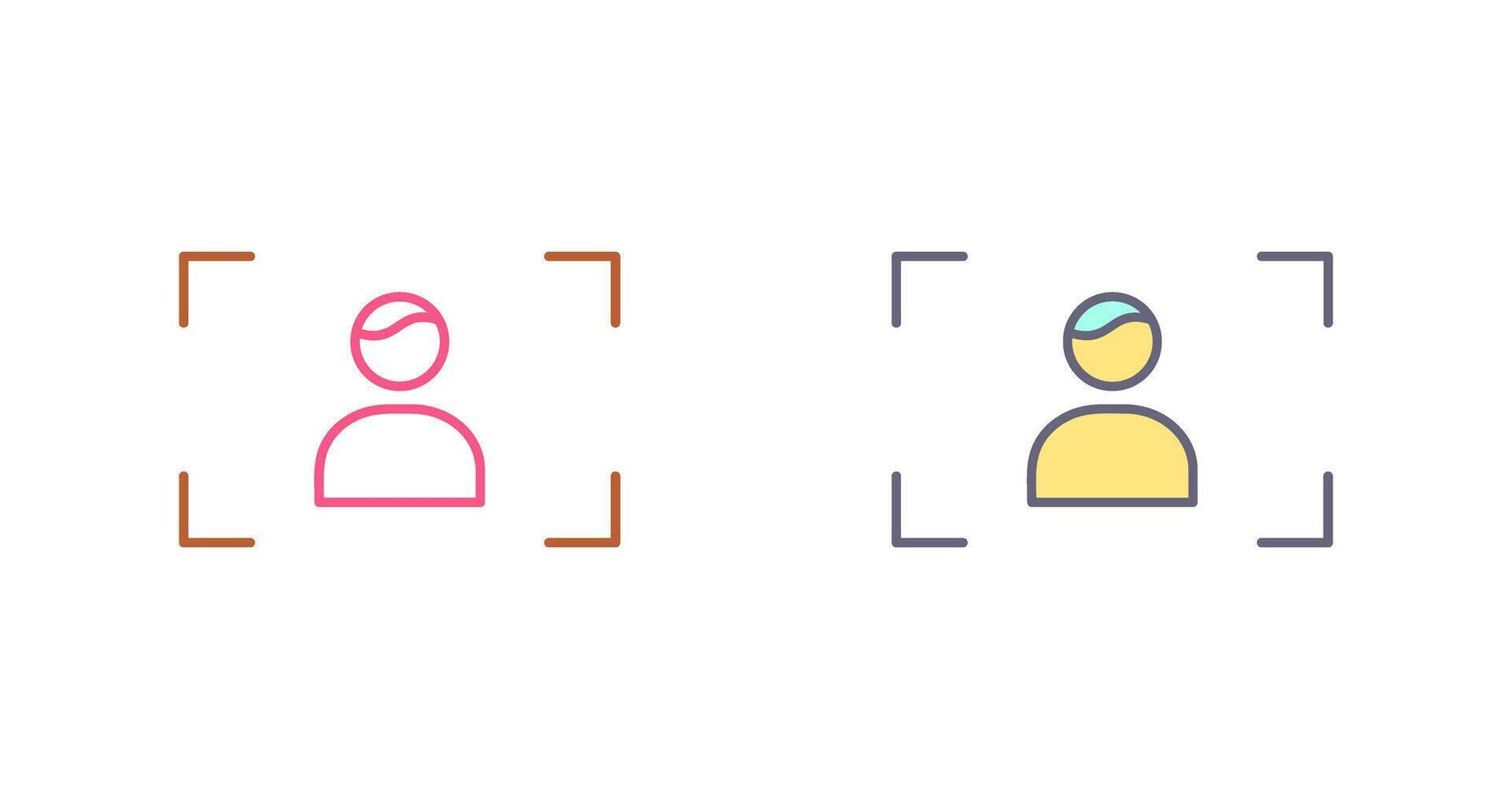 Unique Focus Icon Design vector