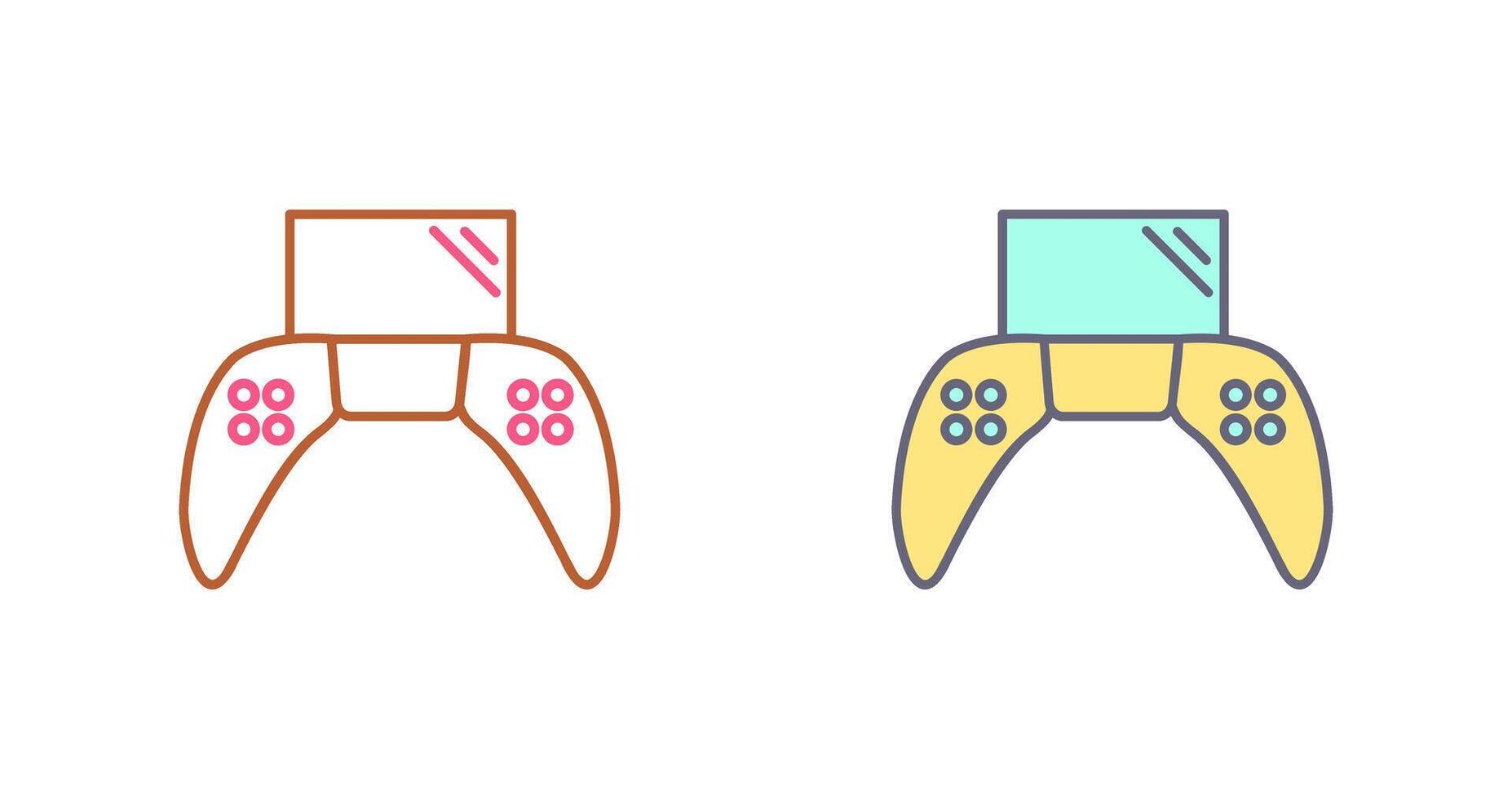 Unique Play Station Icon Design vector