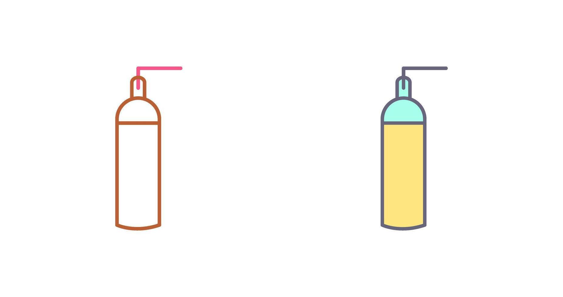 Unique Oxygen Tanks Icon Design vector