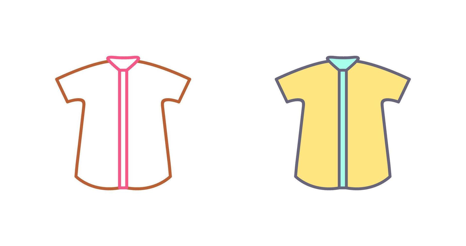 Check Shirt Icon Design vector