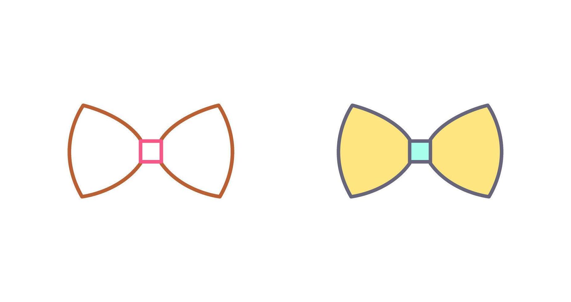 Bow Tie Icon Design vector