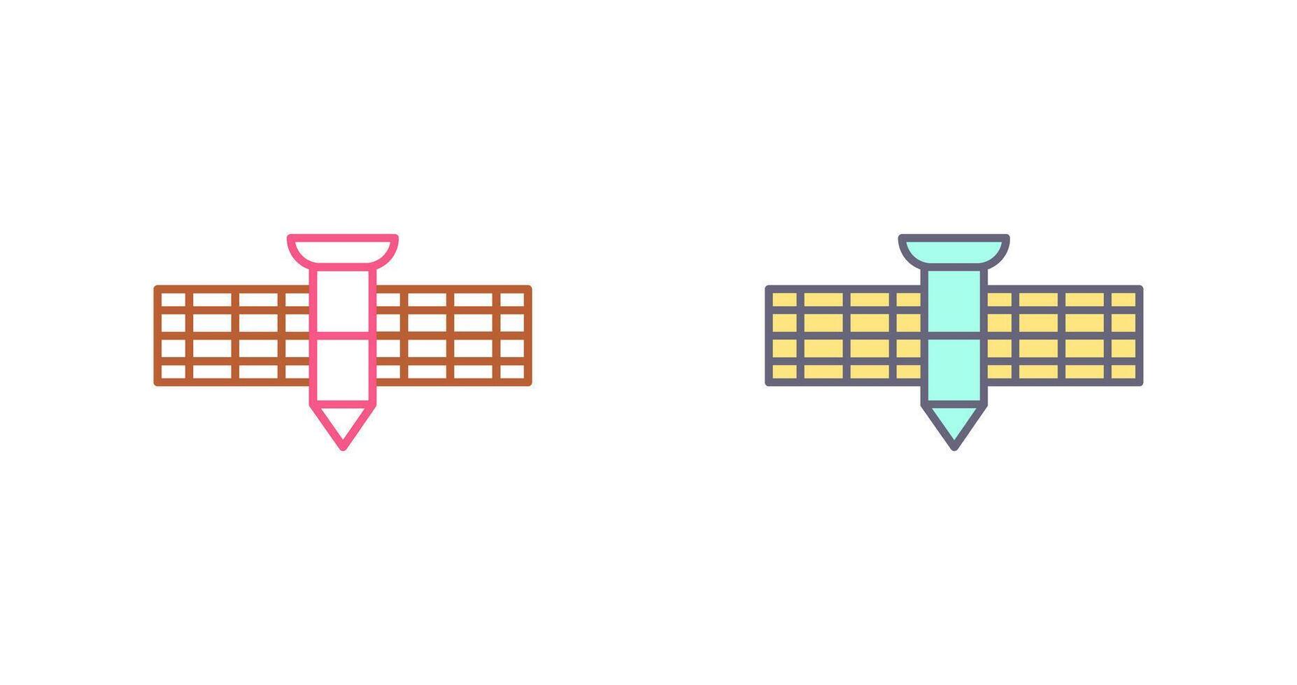 Satellite Icon Design vector