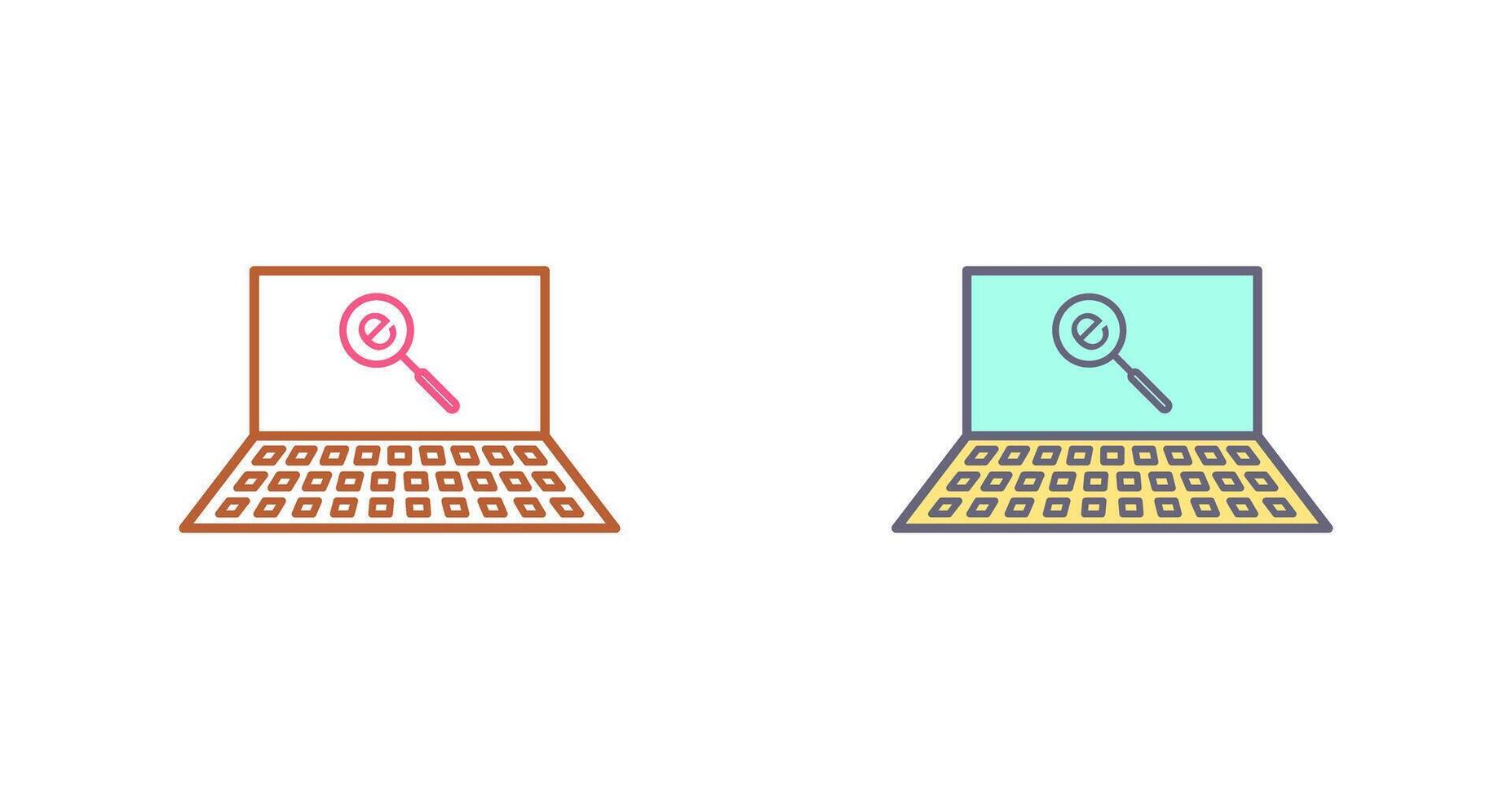 Unique Find on Internet Icon Design vector