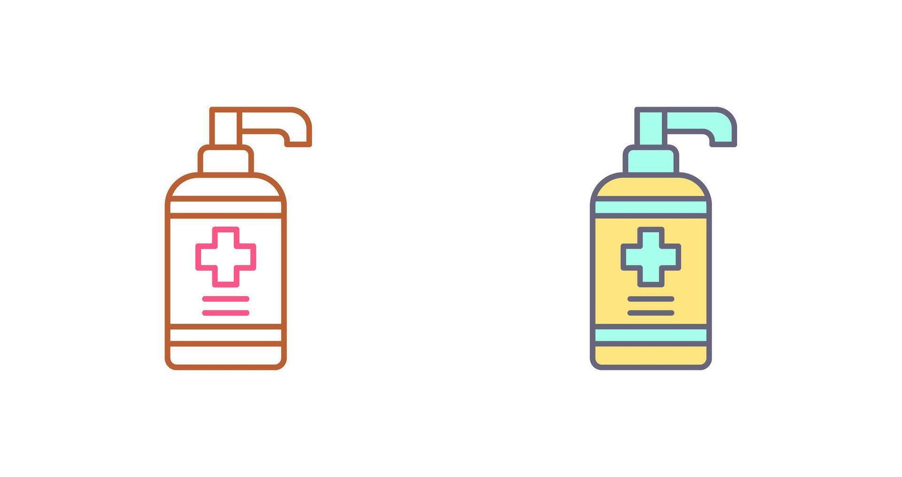 Antiseptic Icon Design vector