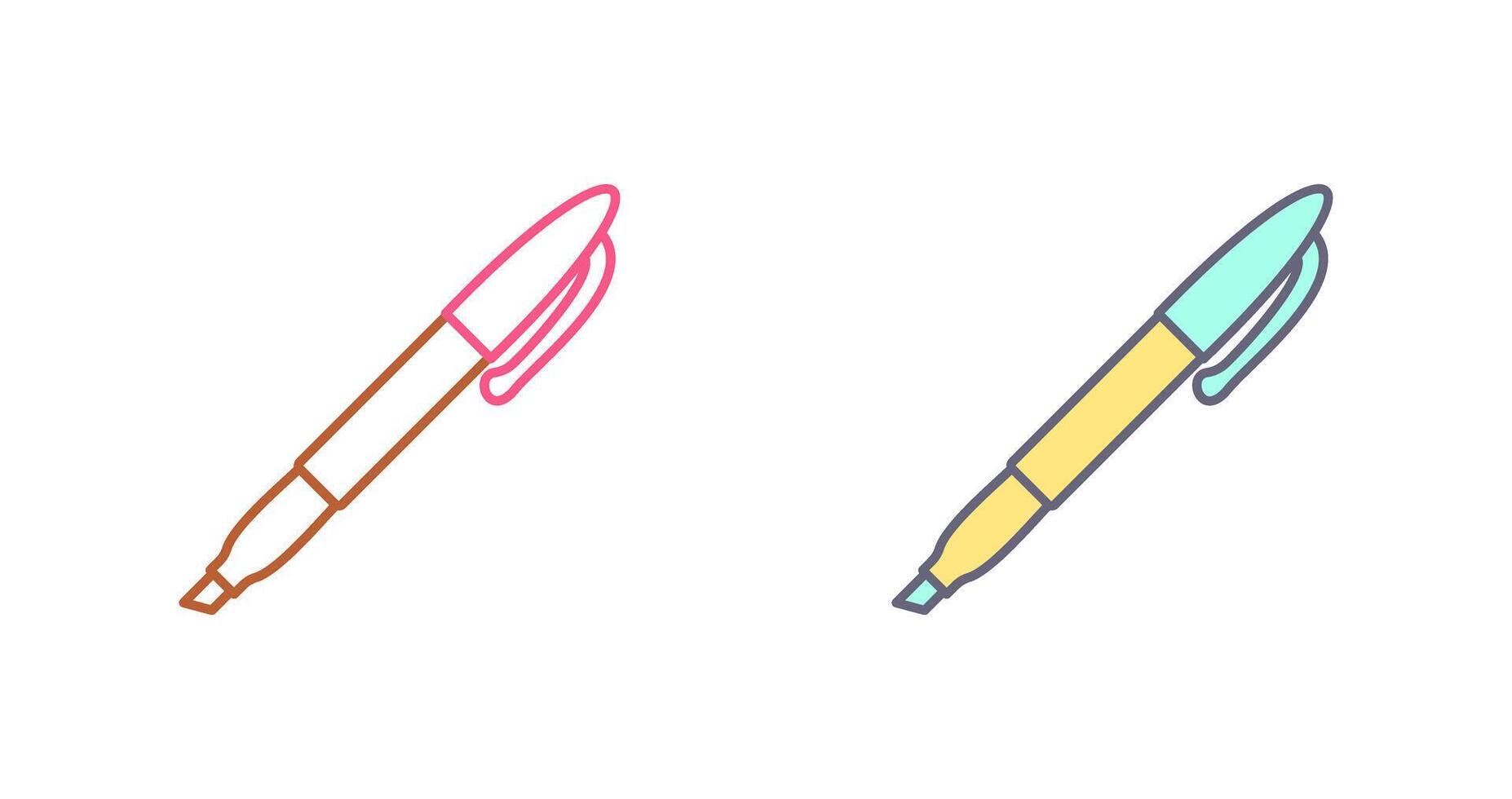 Marker Icon Design vector