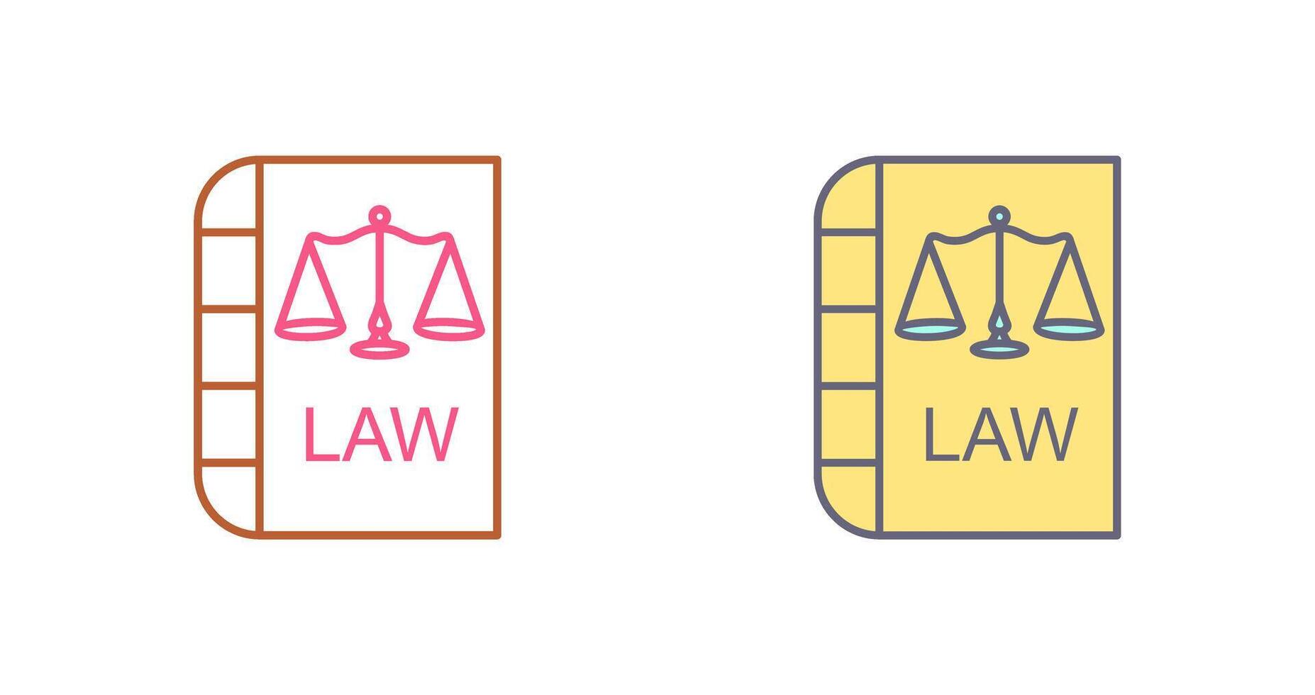 Law and Order Icon Design vector