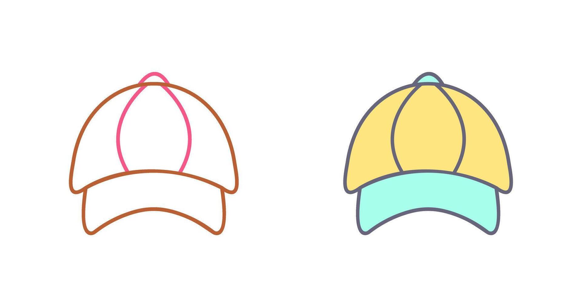 P Cap Icon Design vector