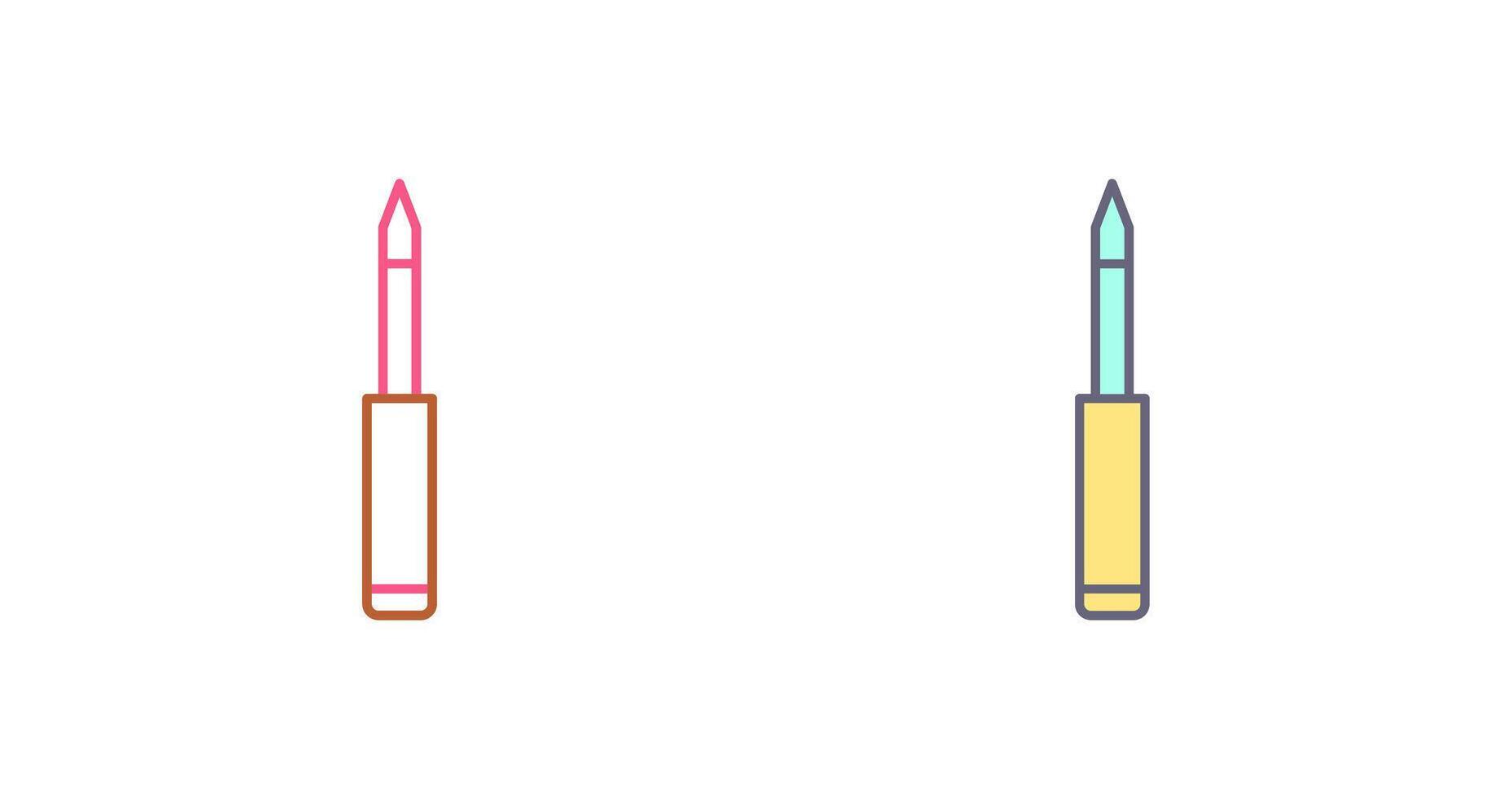 Eyeliner Icon Design vector