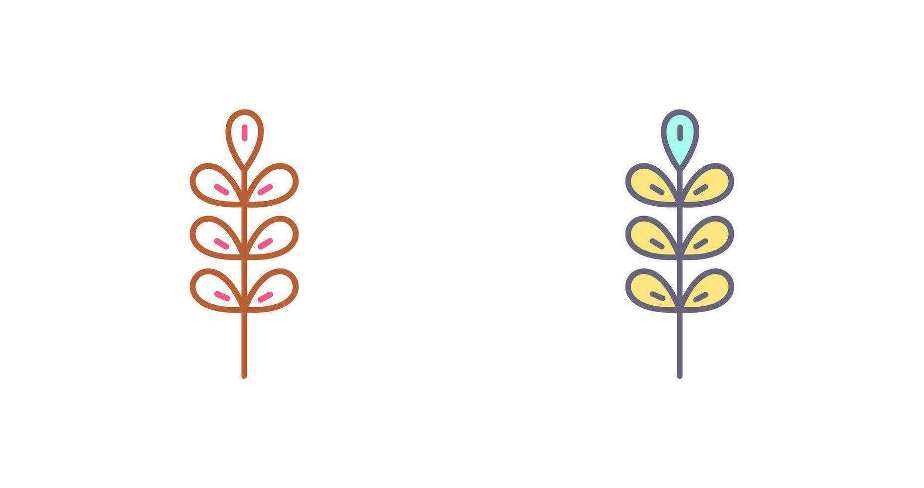 Barley Icon Design vector
