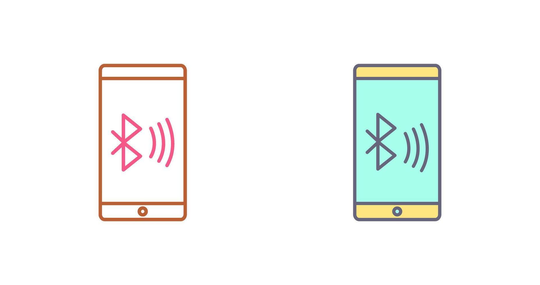 Connected Device Icon Design vector