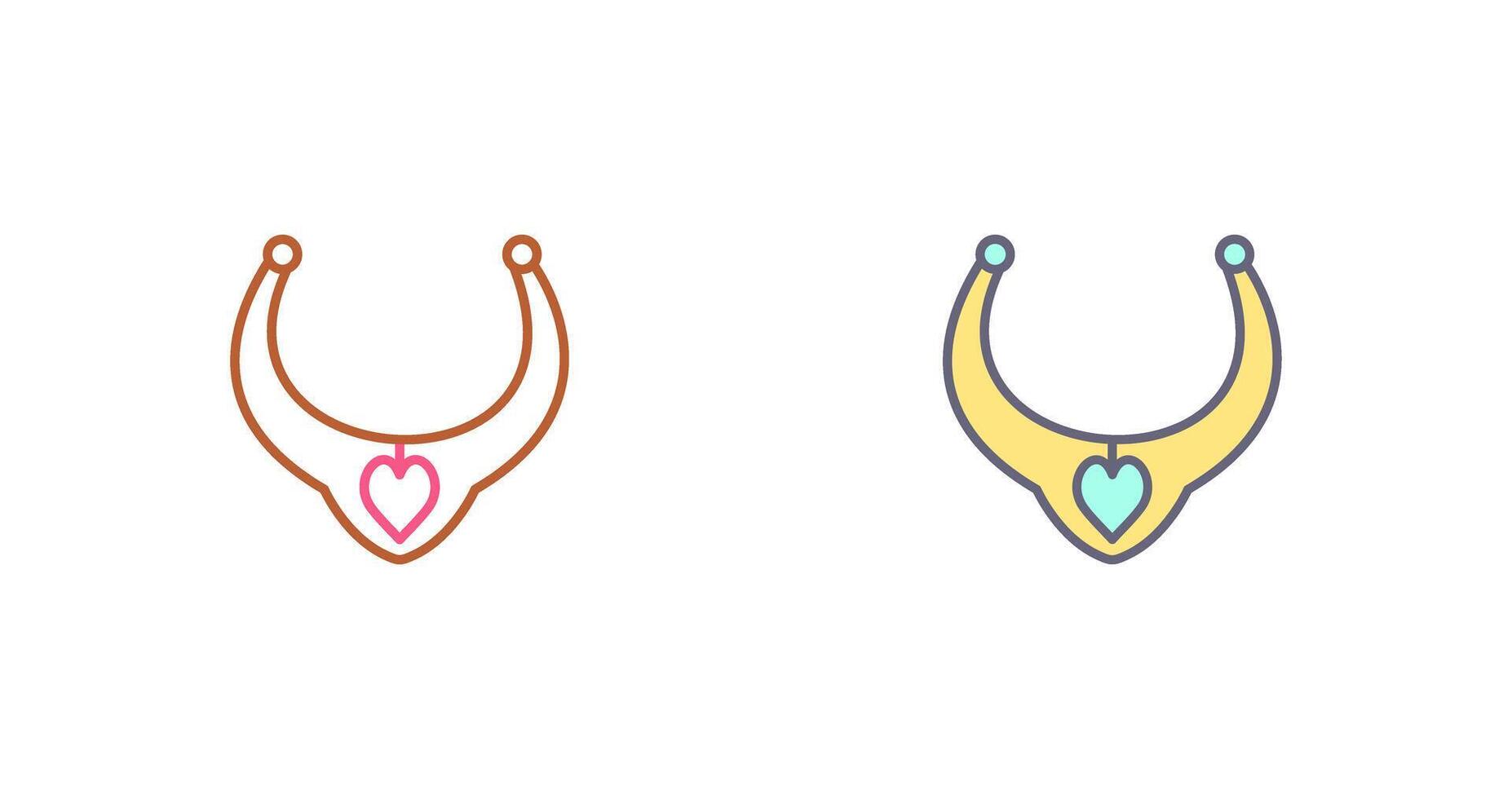 Necklace Icon Design vector