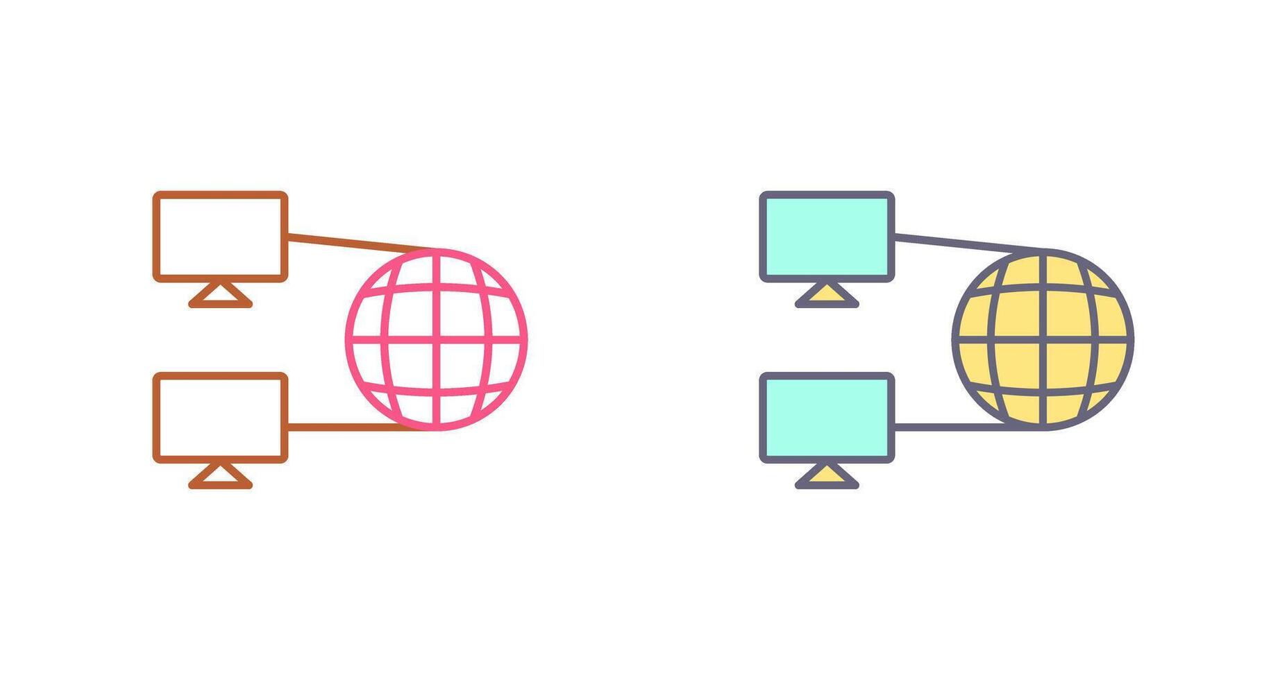 Internet Connectivity Icon Design vector