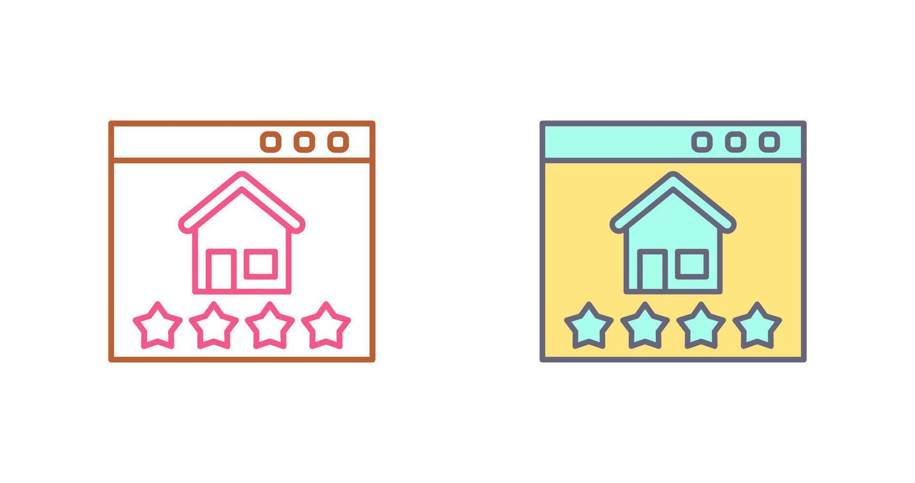 Rating Icon Design vector