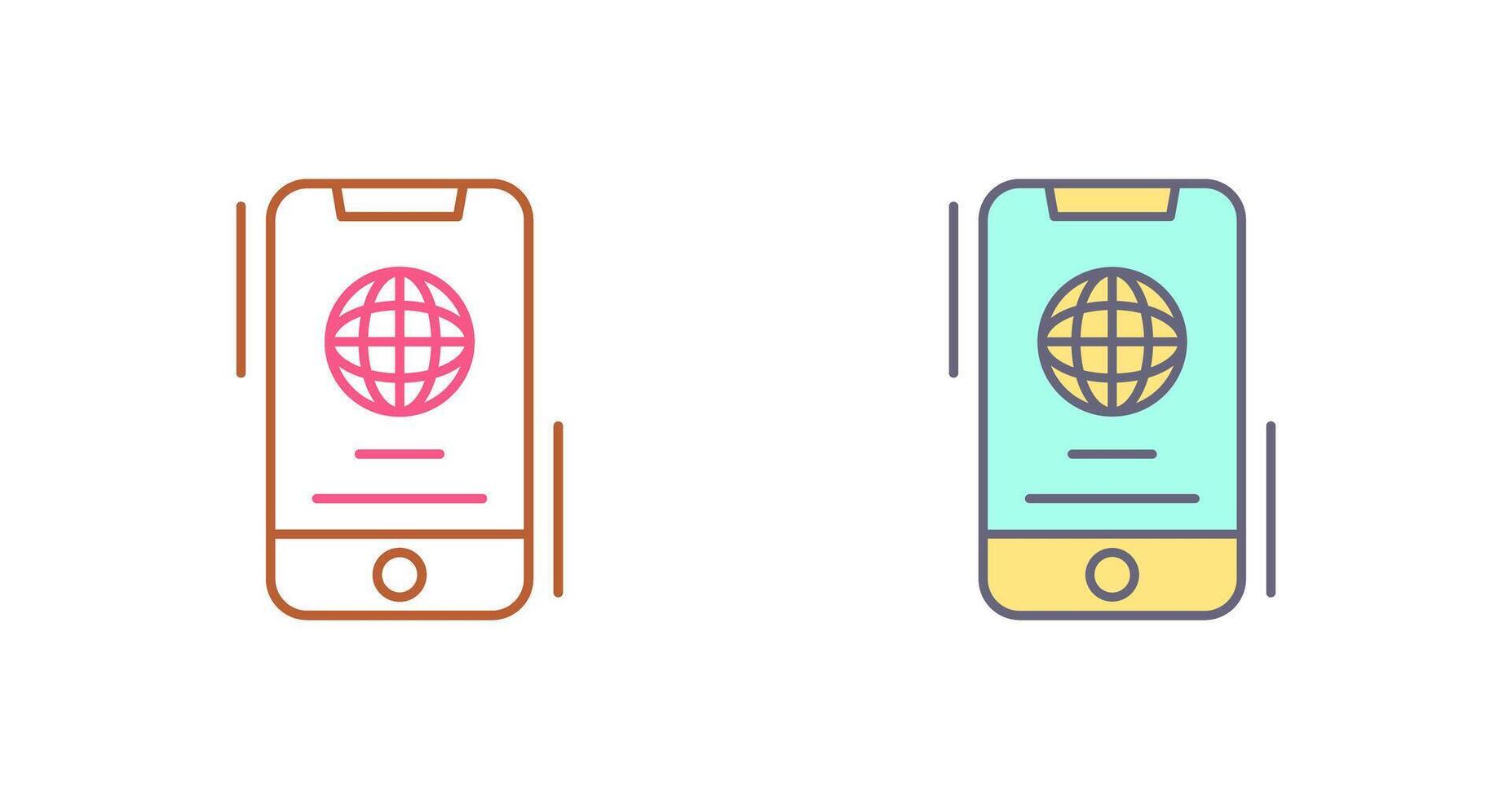 Browser Icon Design vector