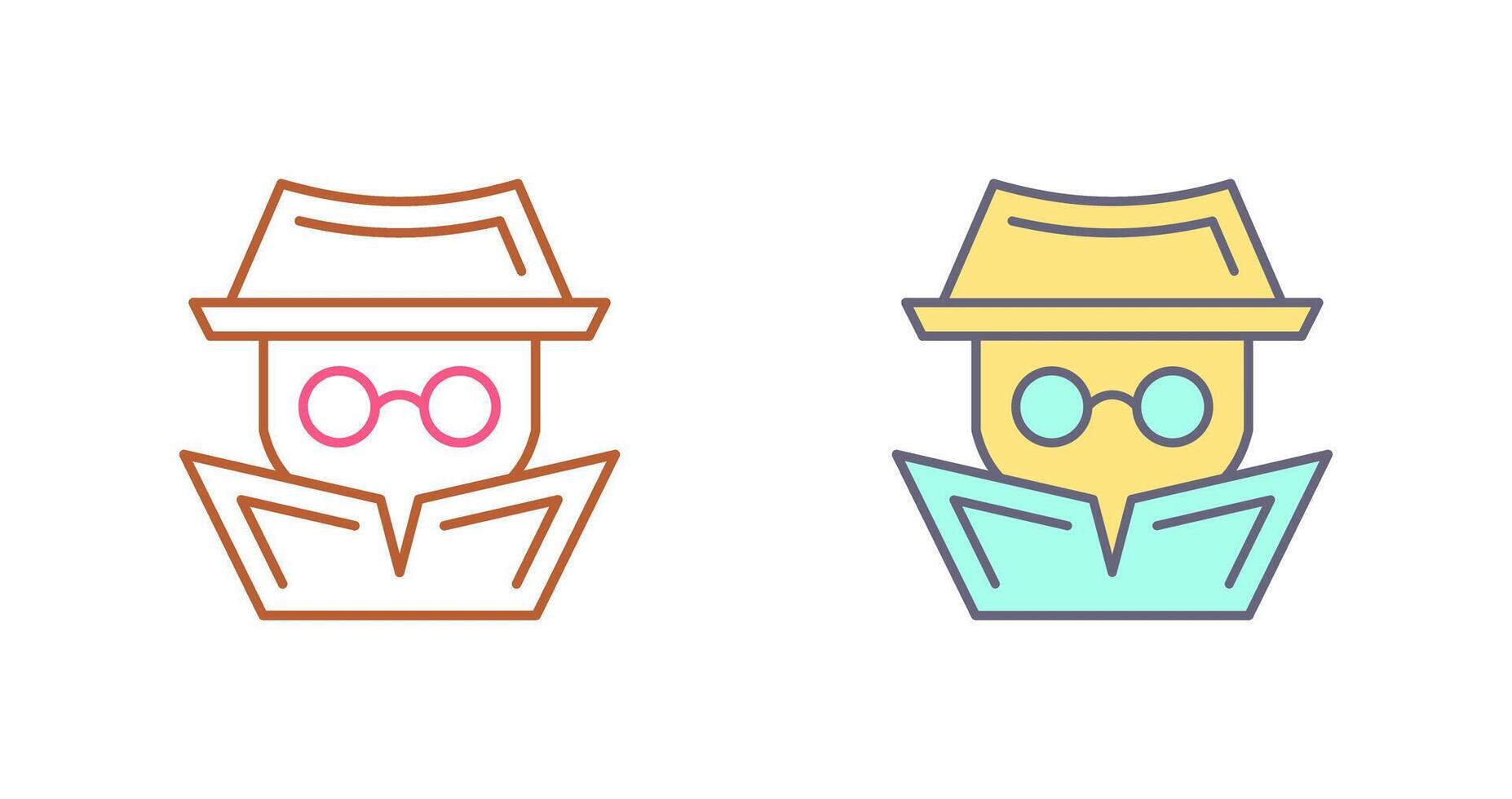 Hacker Icon Design vector
