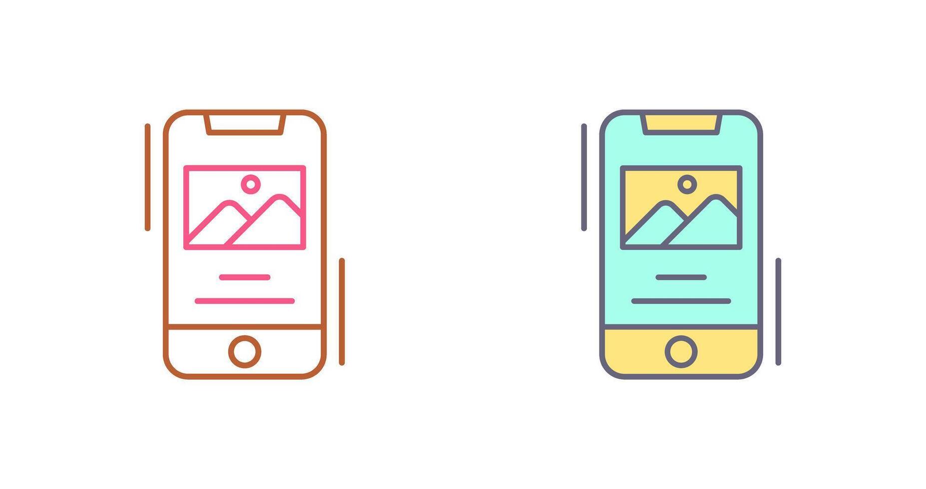 Gallery Icon Design vector