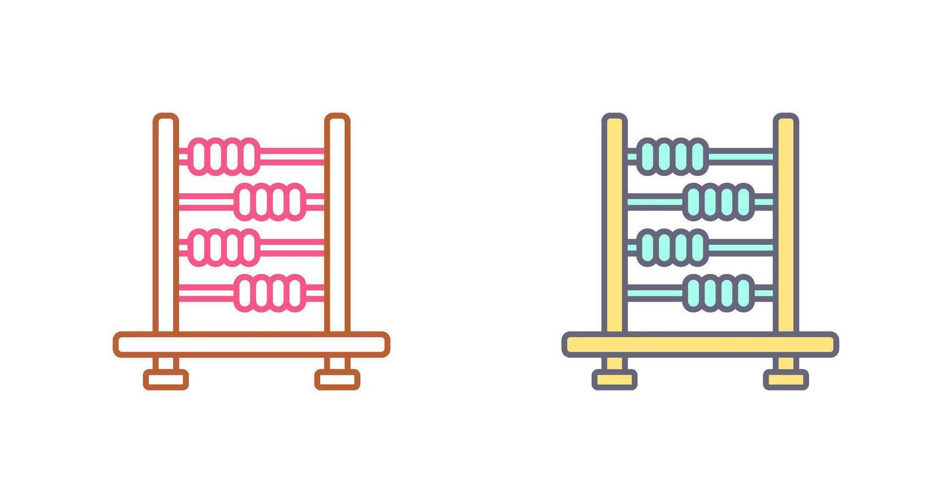 Abacus Icon Design vector