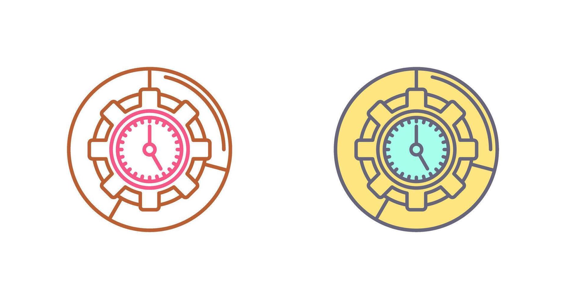 Time Management Icon Design vector