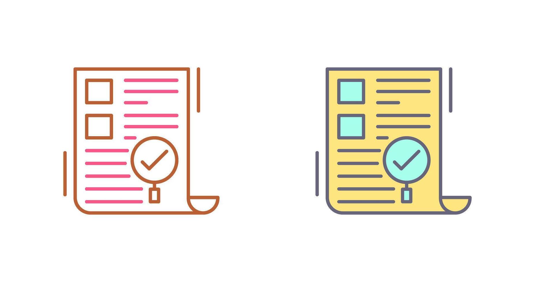 SEO Audit Icon Design vector