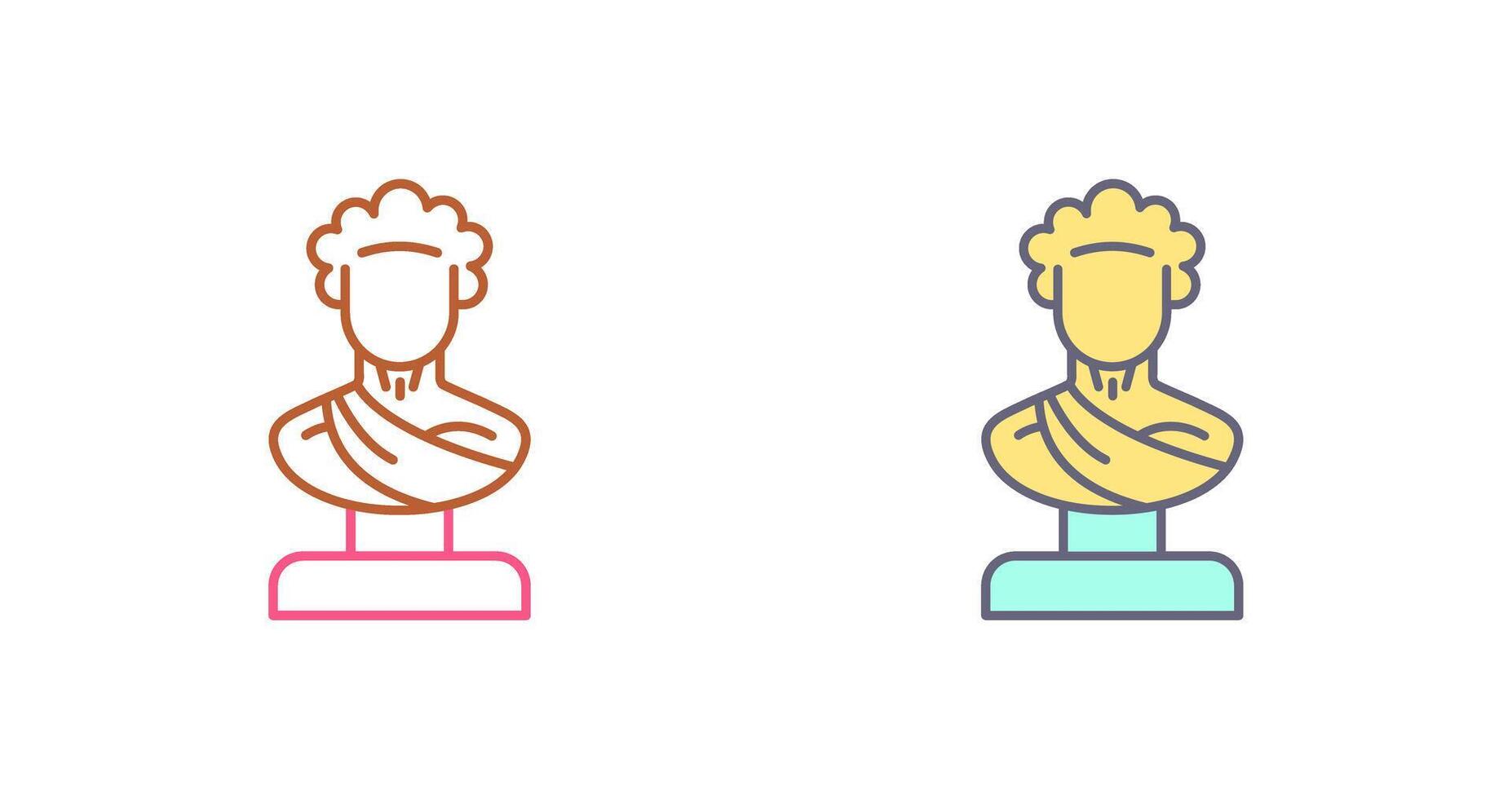 Statue Icon Design vector