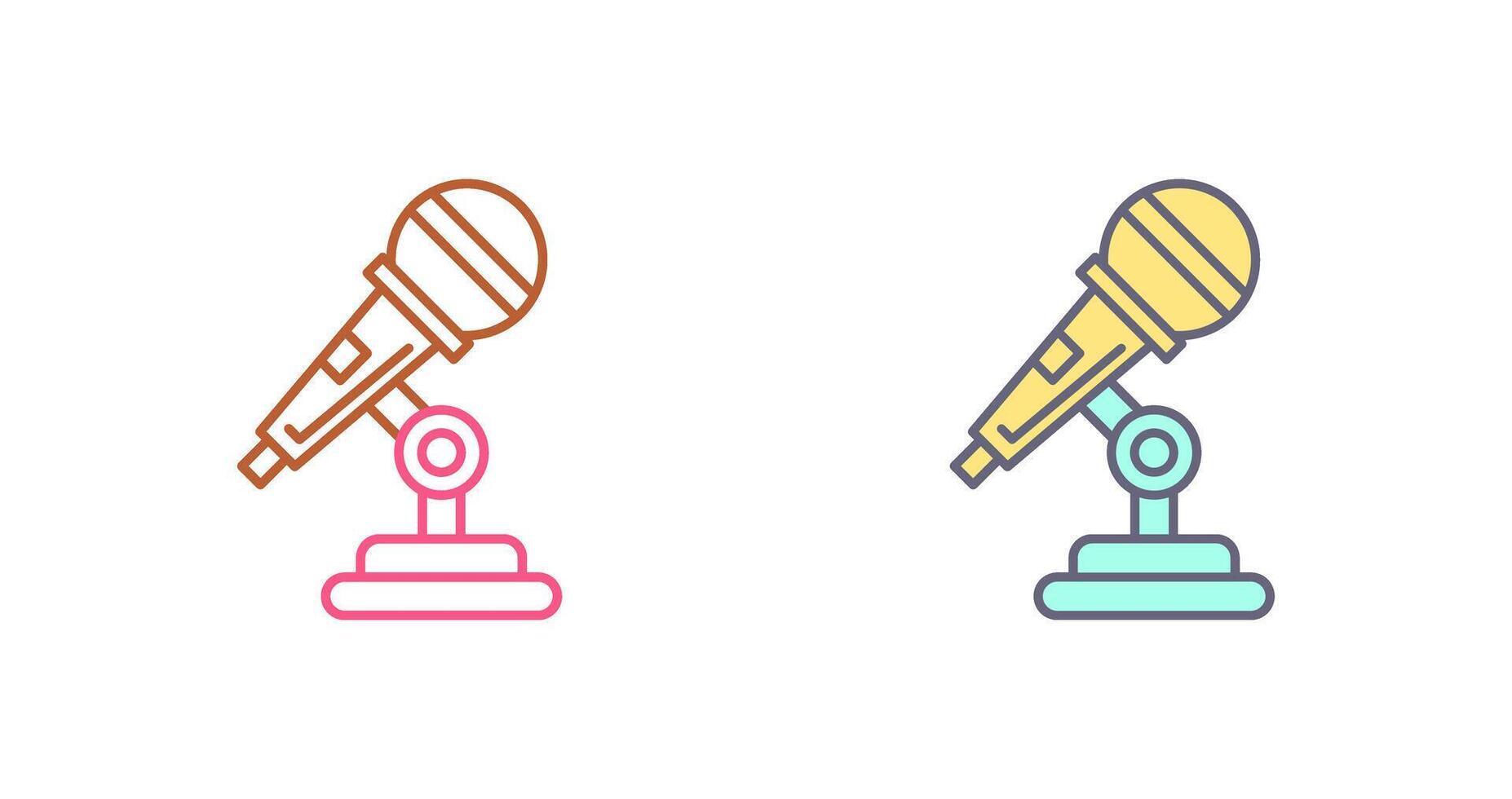 Microphone Icon Design vector