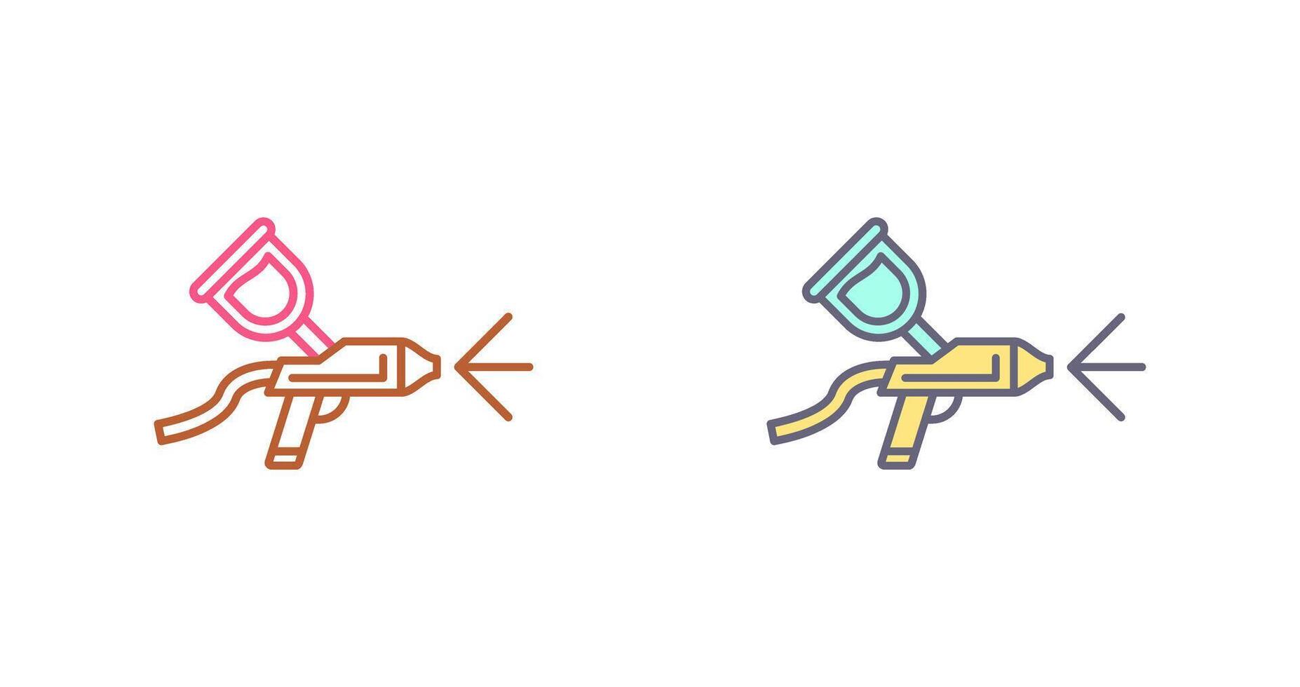 Airbrush Icon Design vector