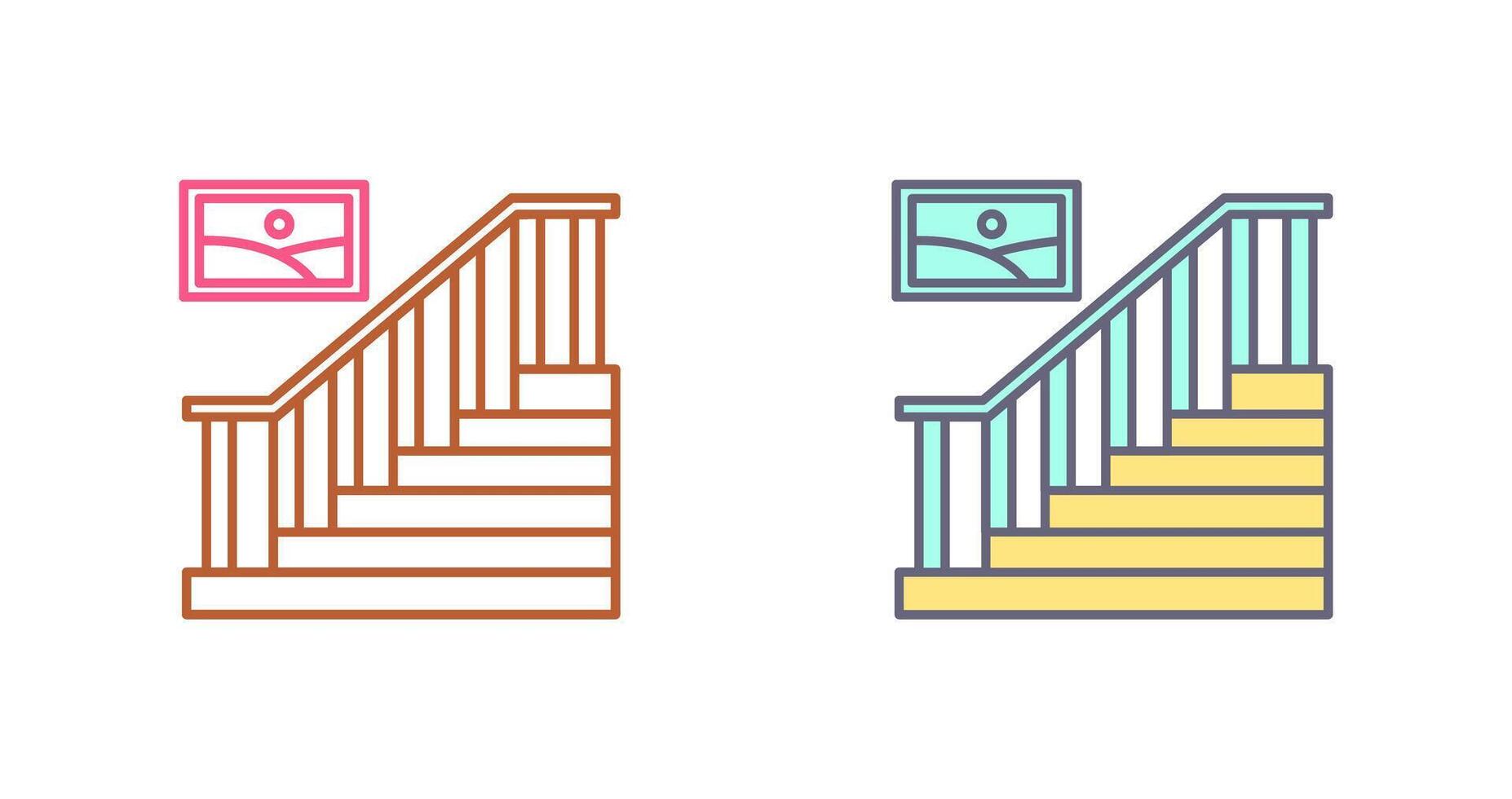 Stair Icon Design vector