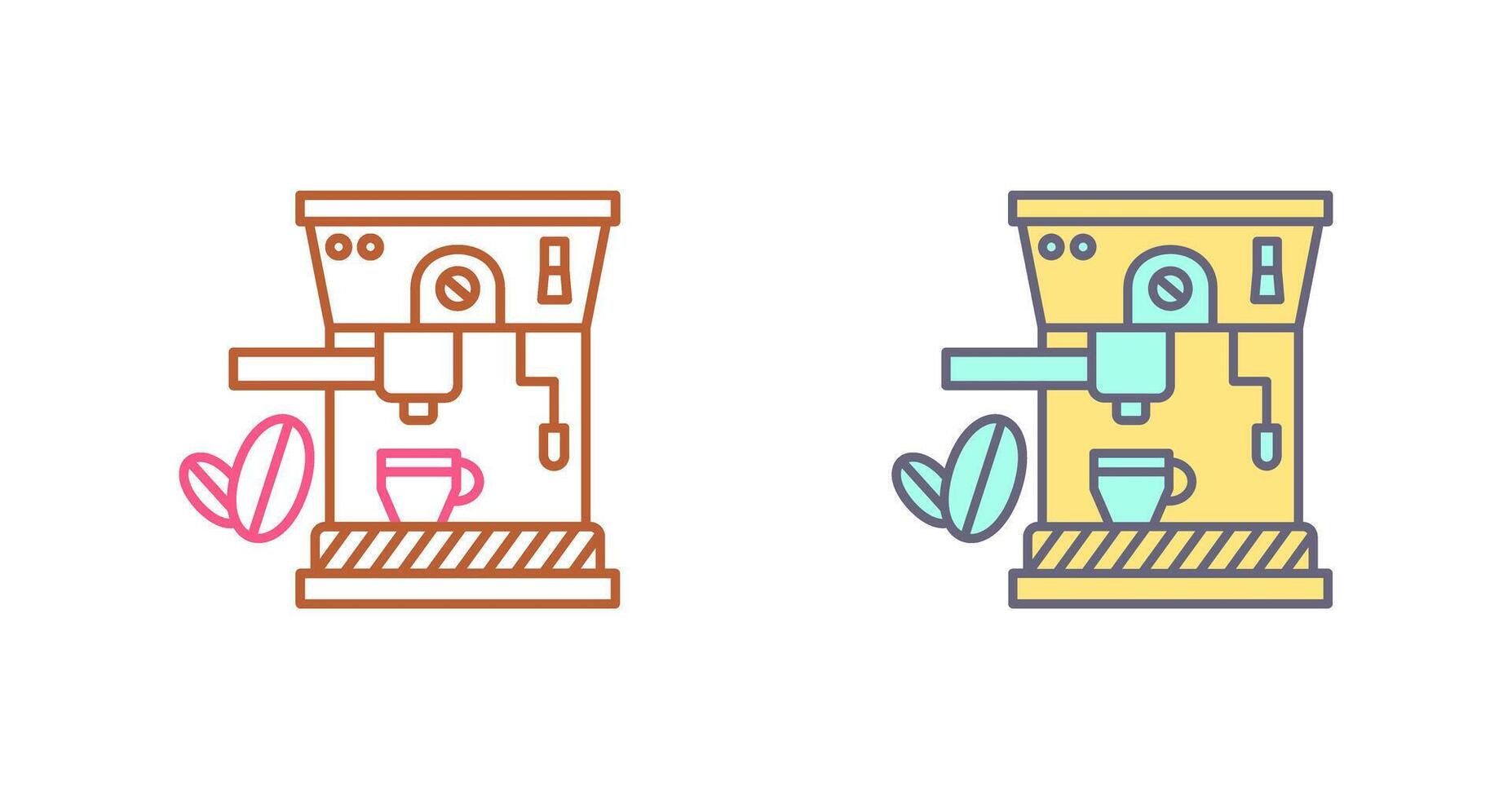 Coffee Machine Icon Design vector