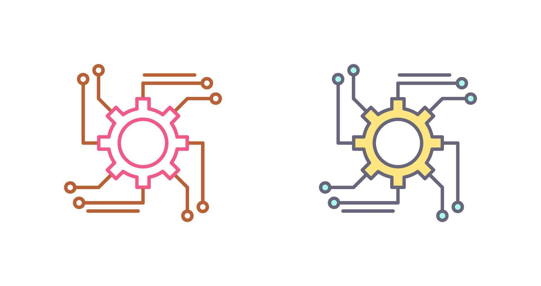 Automation Icon Design vector