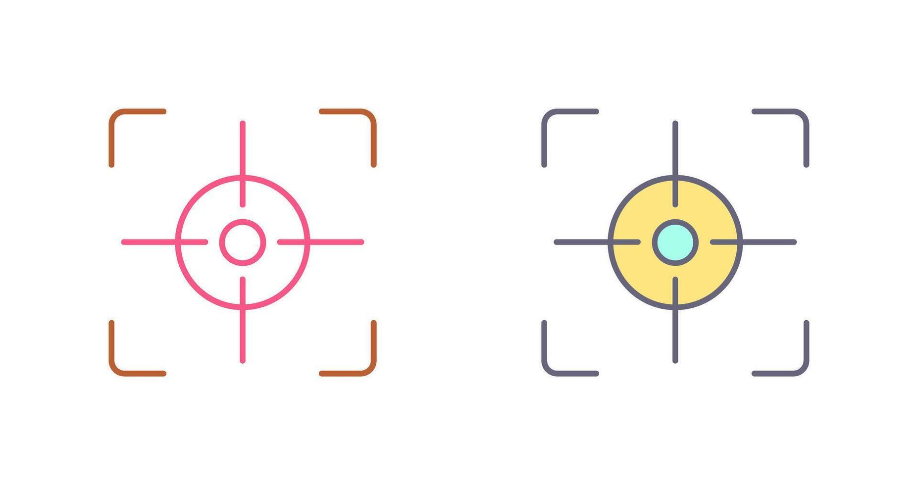 Focus Icon Design vector