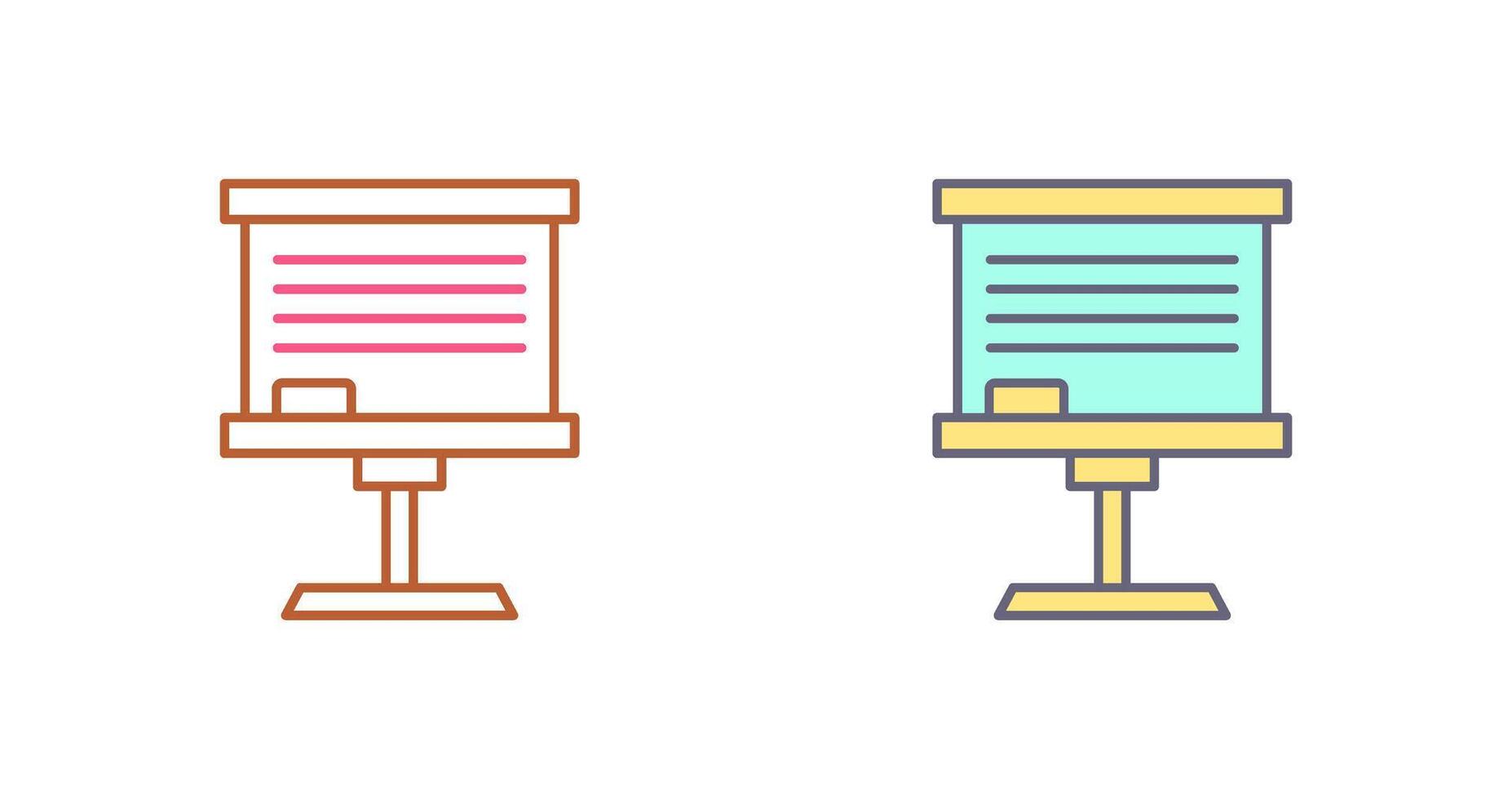 Board Icon Design vector