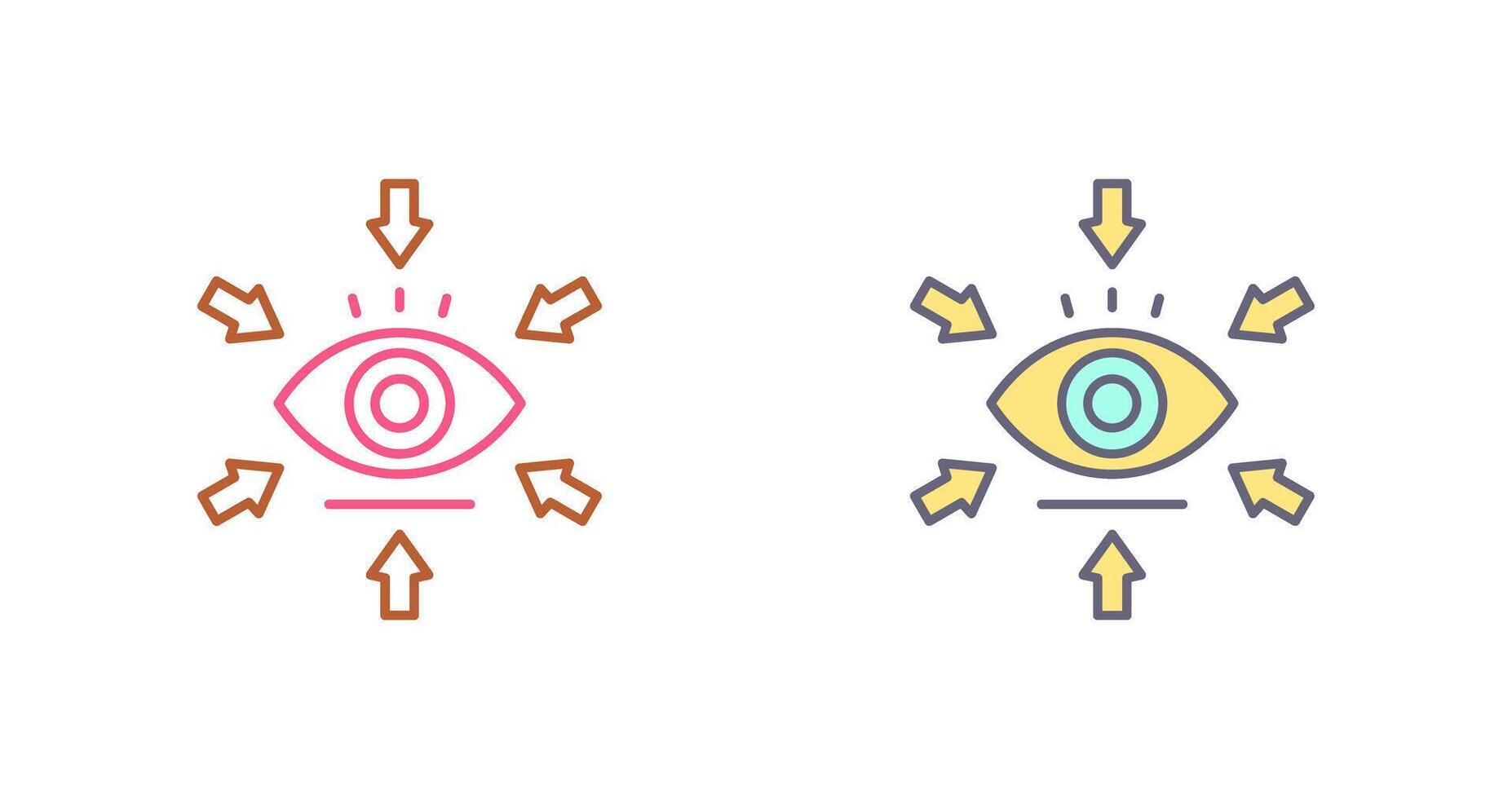 Visualization Icon Design vector