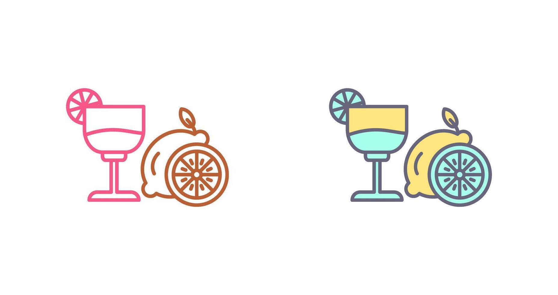 Lime Juice Icon Design vector