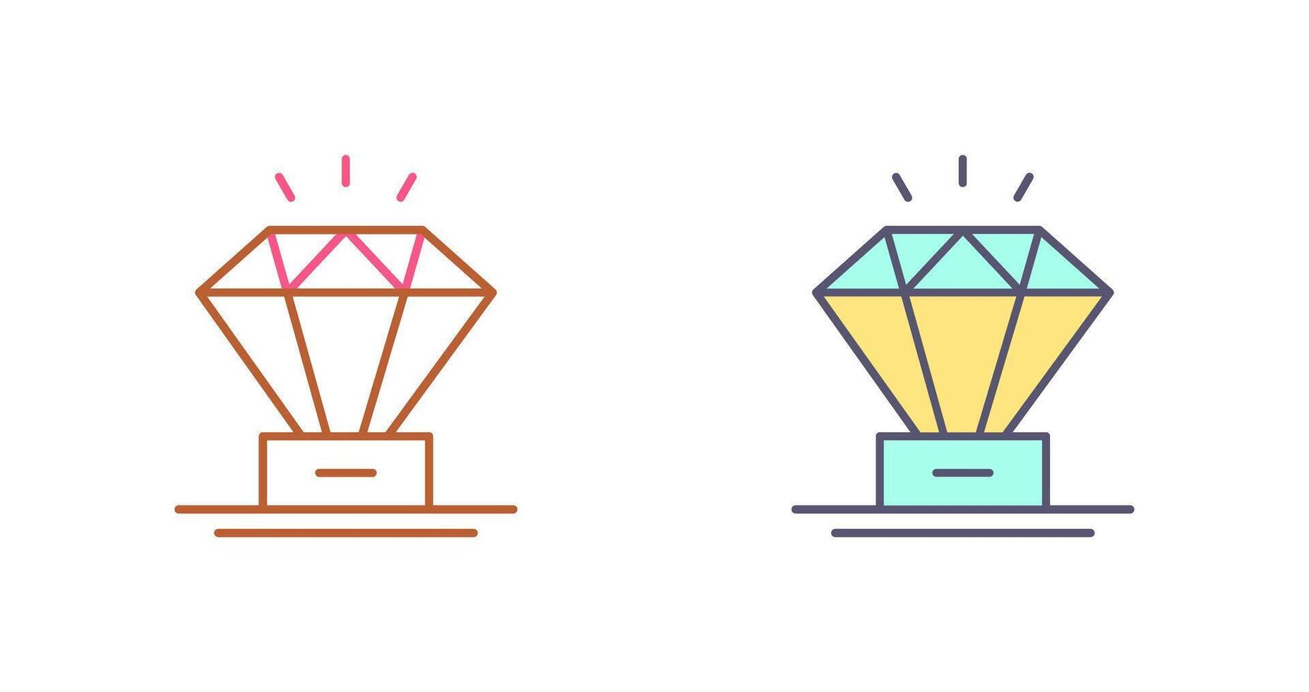 Diamond Icon Design vector