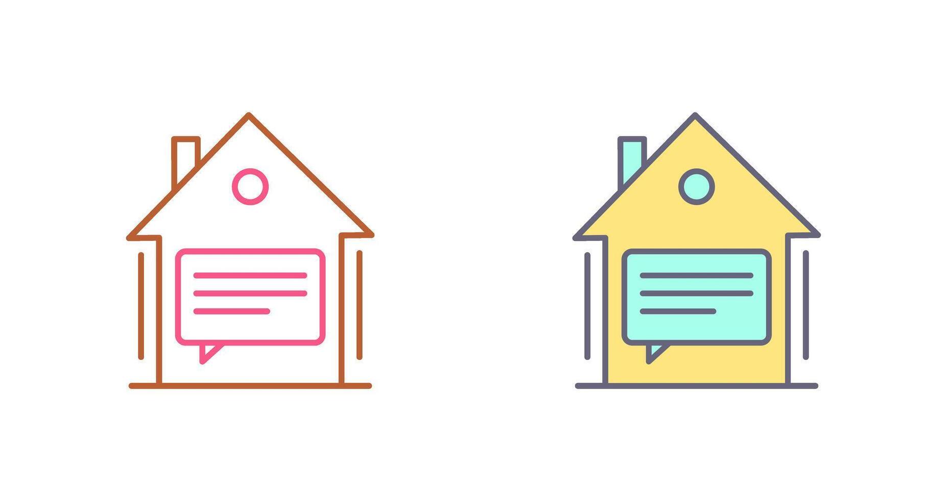 Message Icon Design vector