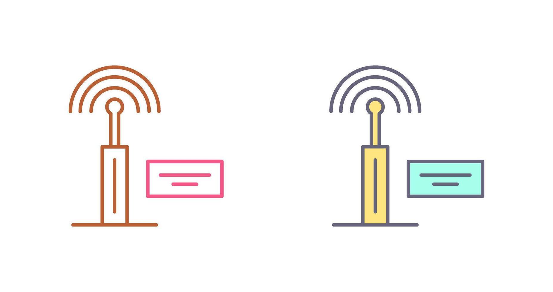 Signal Icon Design vector