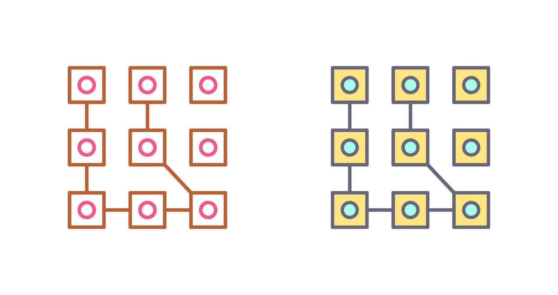 Pattern Icon Design vector