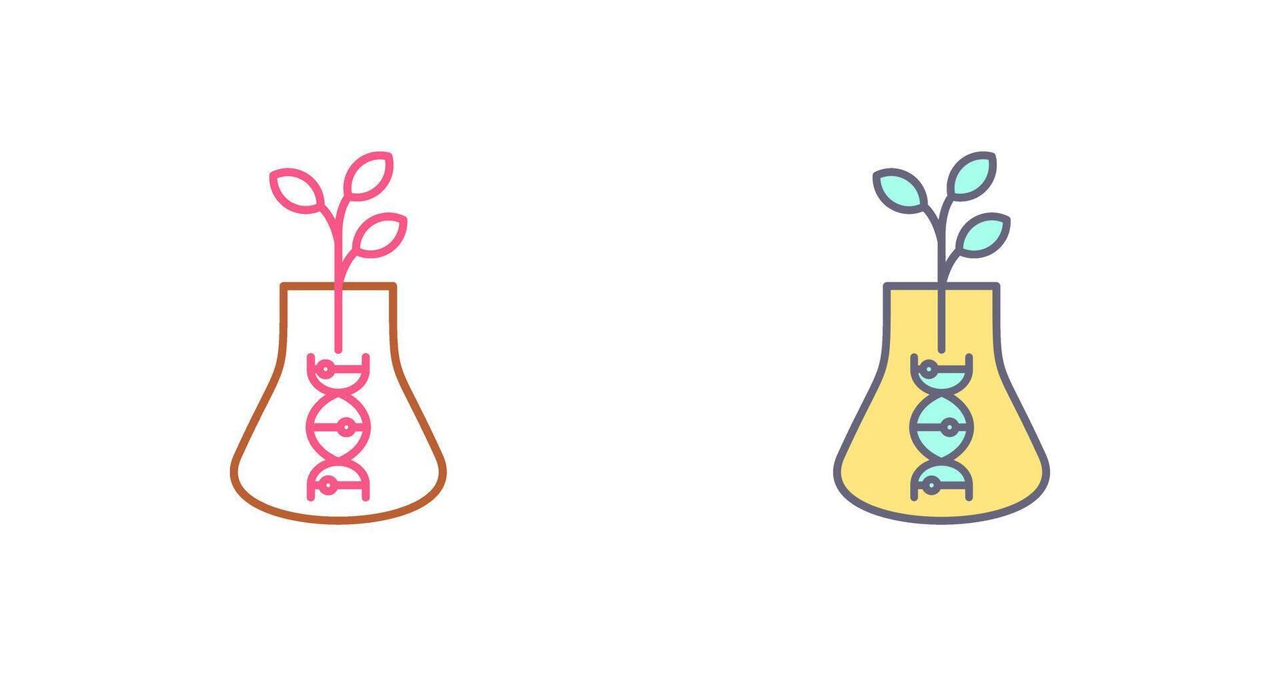 Biology Icon Design vector