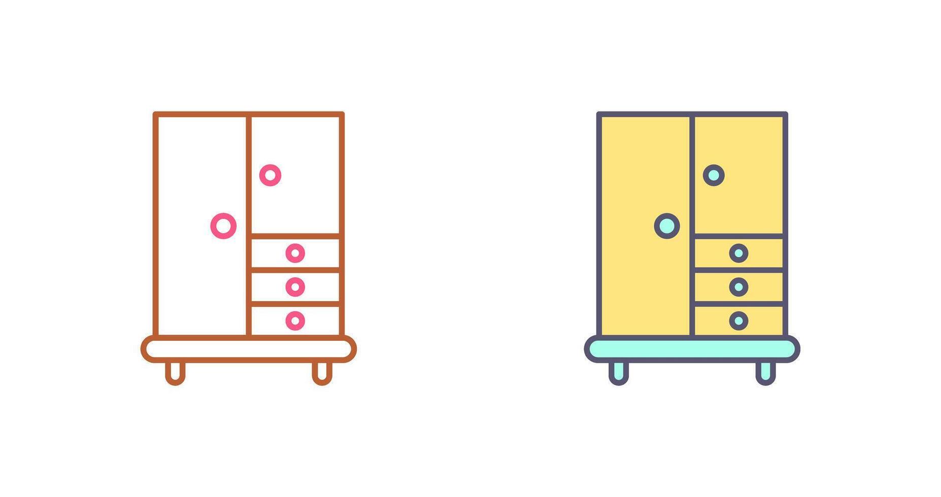 Closet Icon Design vector