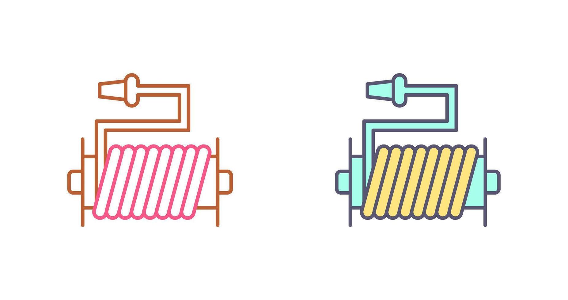 Water Hose Icon Design vector