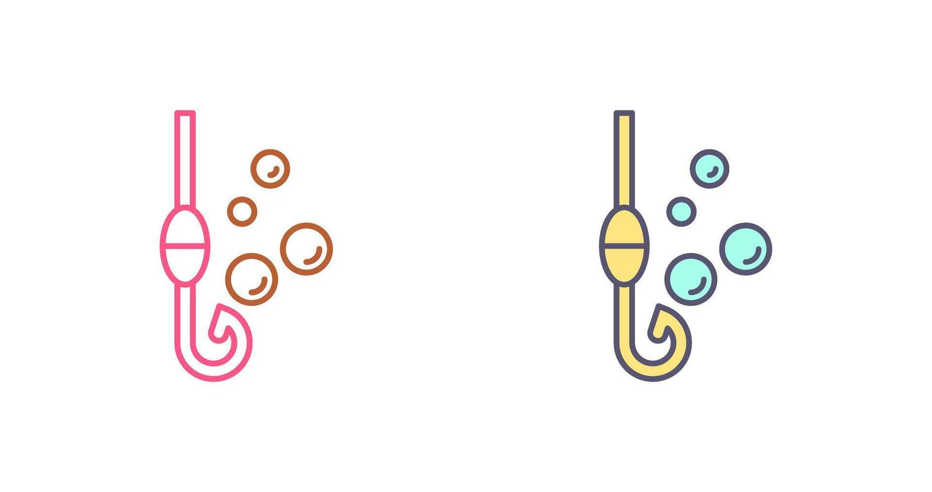 Fishing Hook Icon Design vector